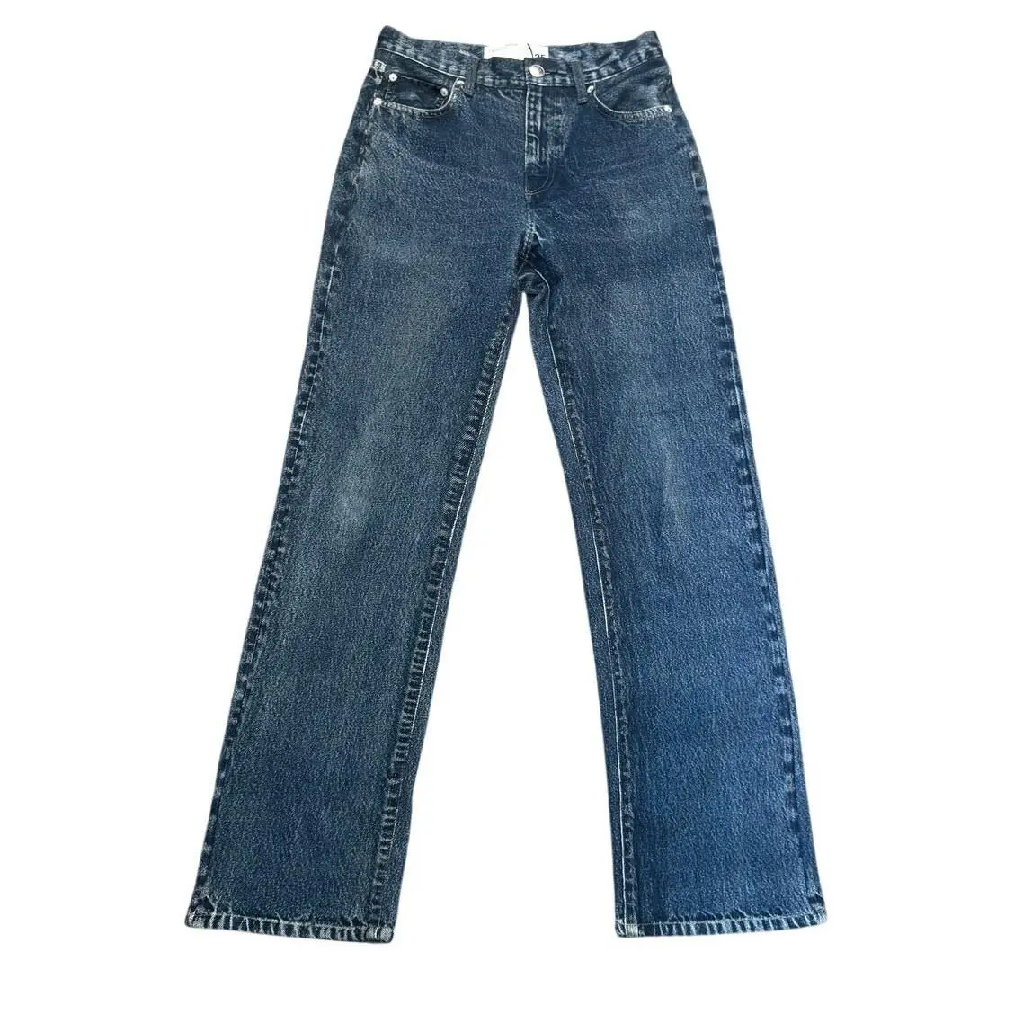 Rag Bone Miramar Almeda Terry Shea Full Length Pants Blue Size 25