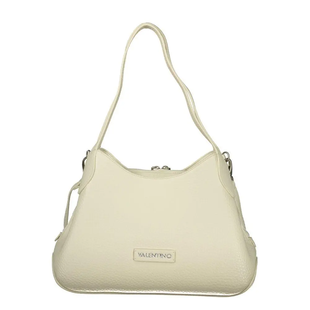 Mario Valentino Bianco Polyurethane Women`s Bag - VA-41956