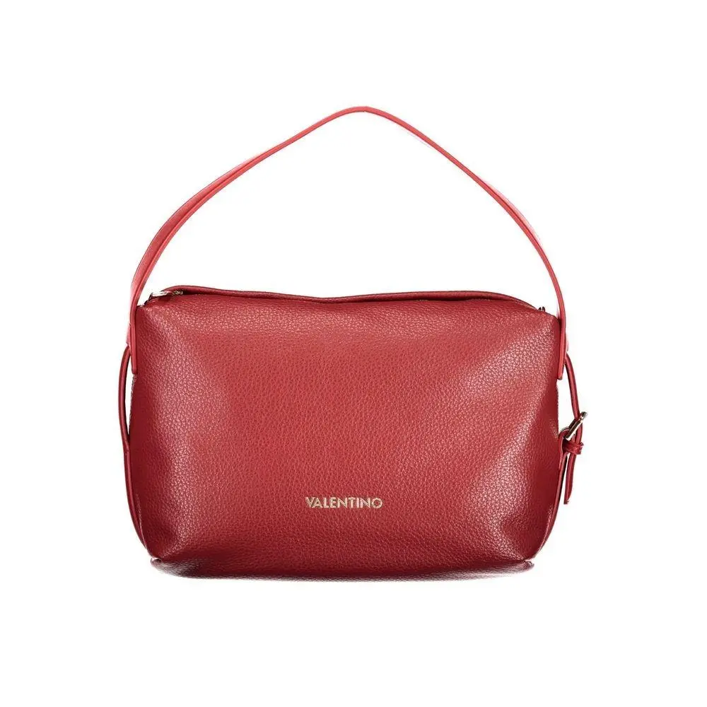 Valentino Rosso Polyurethane Women`s Bag with Adjustable Strap