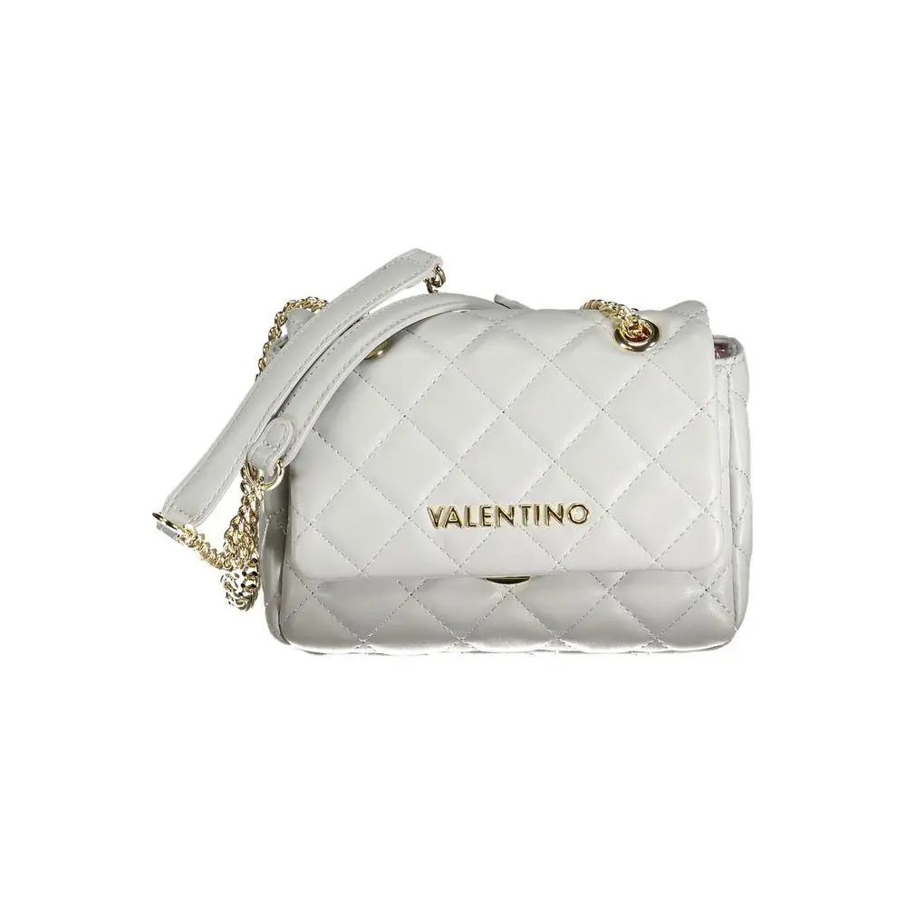 Mario Valentino Grey Polyurethane Women`s Bag