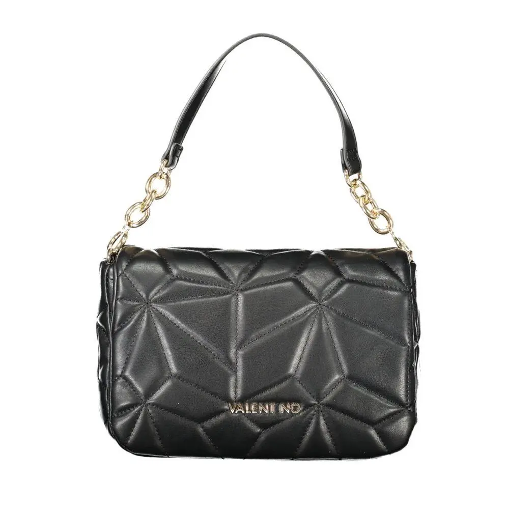 Mario Valentino Nero Polyurethane Women`s Bag - VA-39090