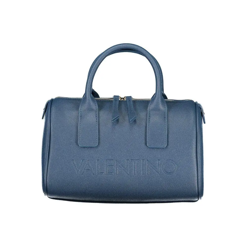 Mario Valentino Blue Polyurethane Women`s Bag - VA-41110
