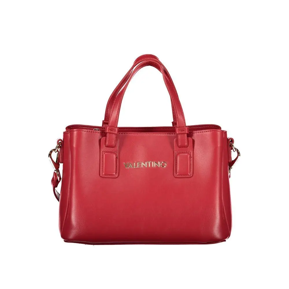 Mario Valentino Red Polyurethane Women`s Bag - VA-44643