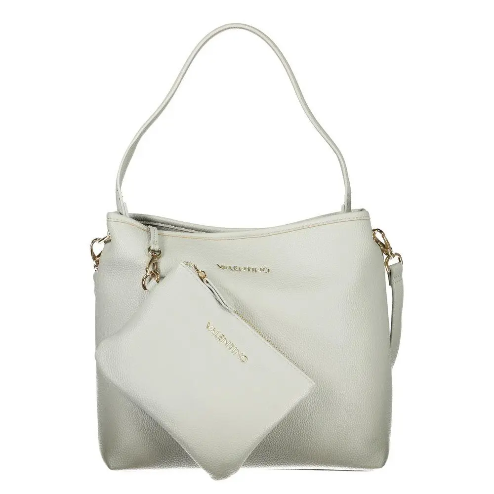 Mario Valentino Grey Polyurethane Women`s Bag - VA-41128