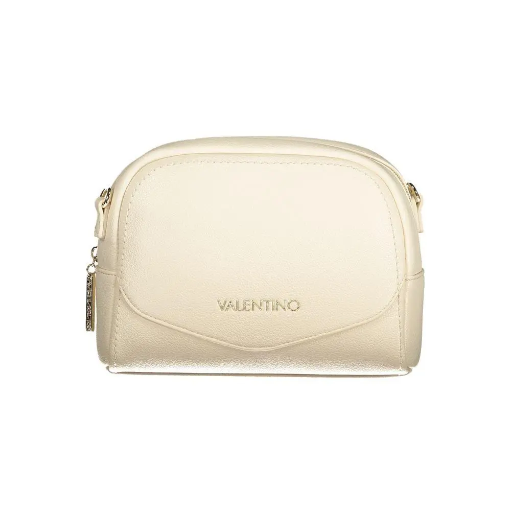 Mario Valentino Beige Polyurethane Women`s Bag - VA-45054