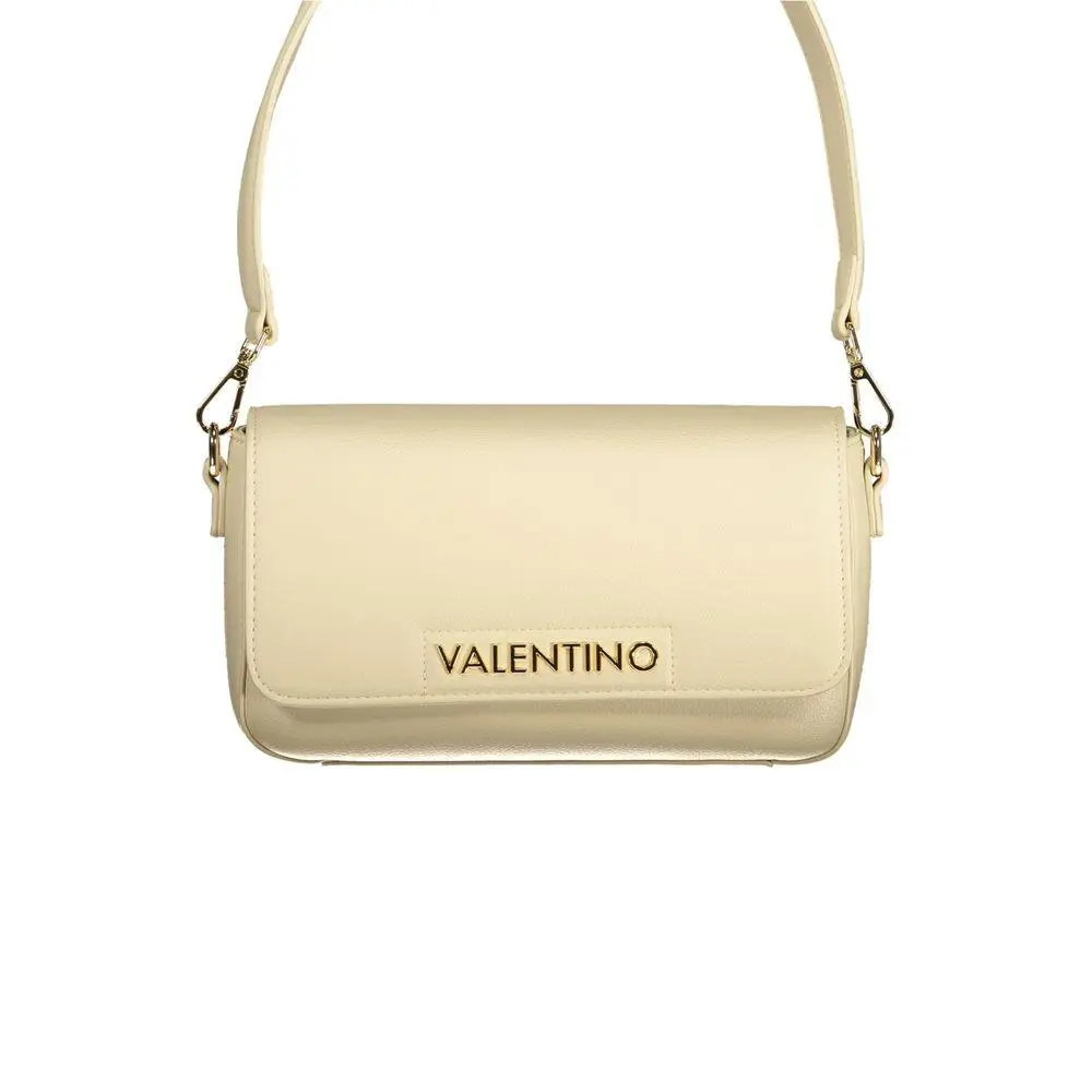Mario Valentino Beige Polyurethane Women`s Bag - VA-45050