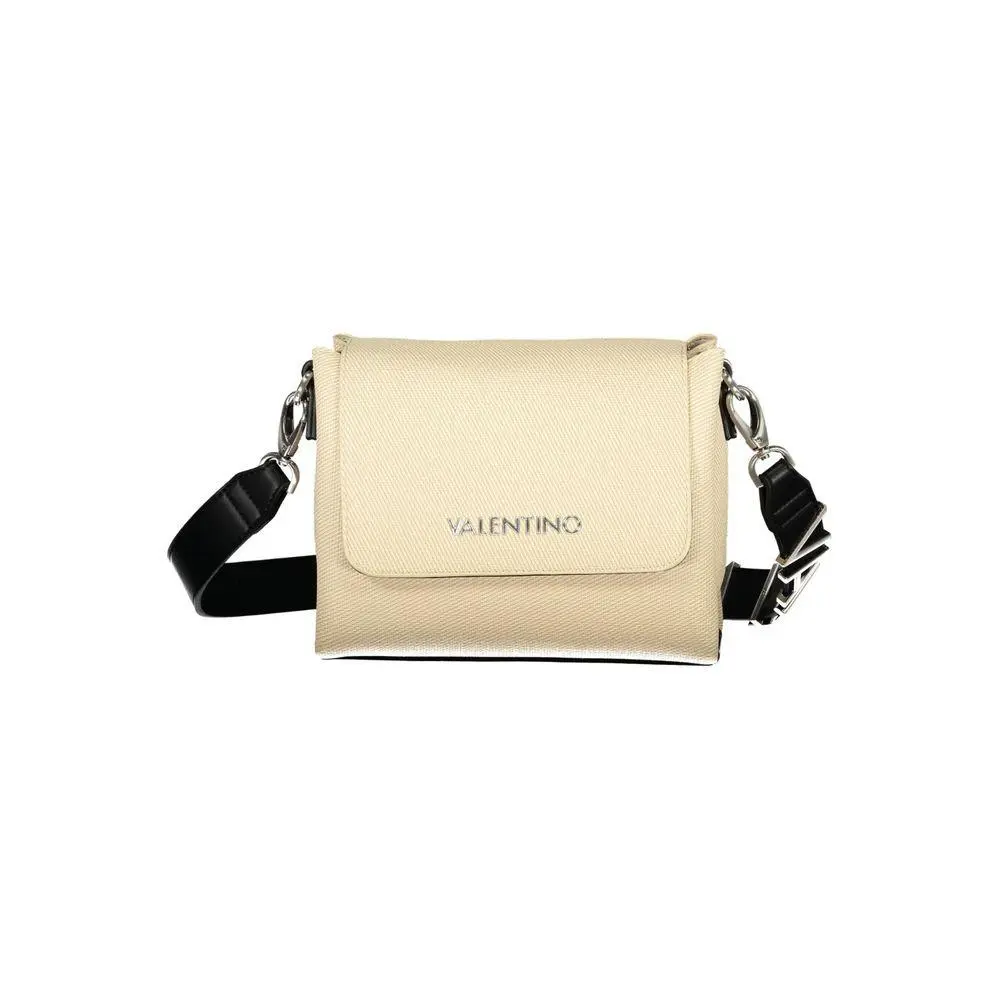 Mario Valentino Beige Polyurethane Womens Bag - VA-44438