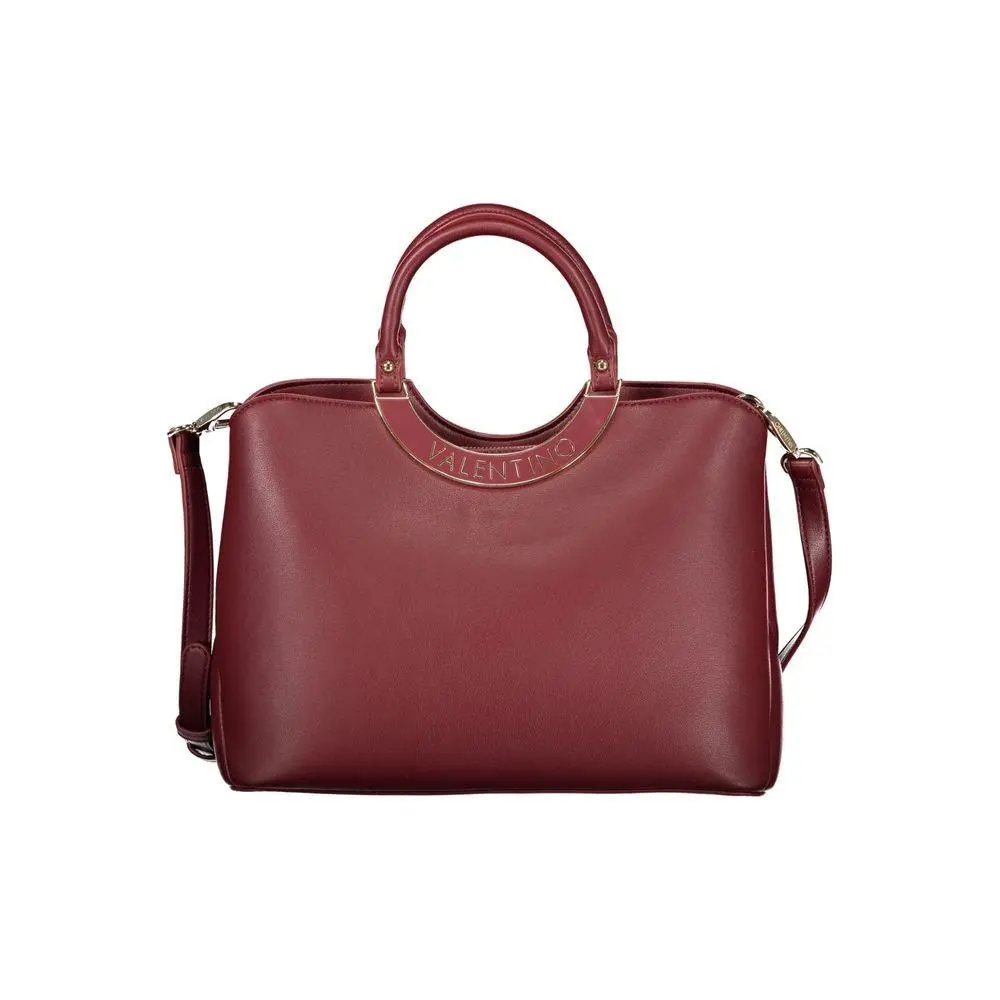 Mario Valentino Red Polyurethane Women`s Bag - VA-42065