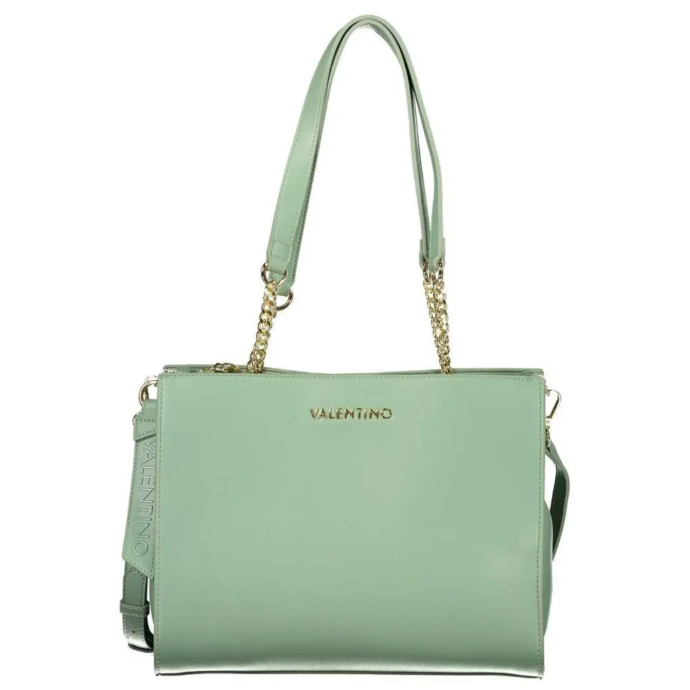 Mario Valentino Verde Polyurethane Women`s Bag - VA-44606