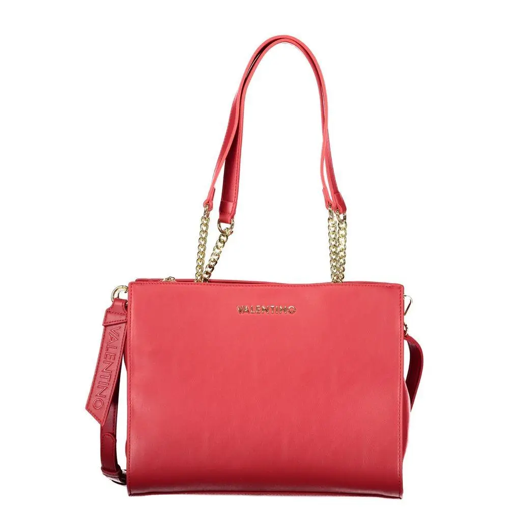 Mario Valentino Rosso Poliuretano Women`s Bag - VA-44532
