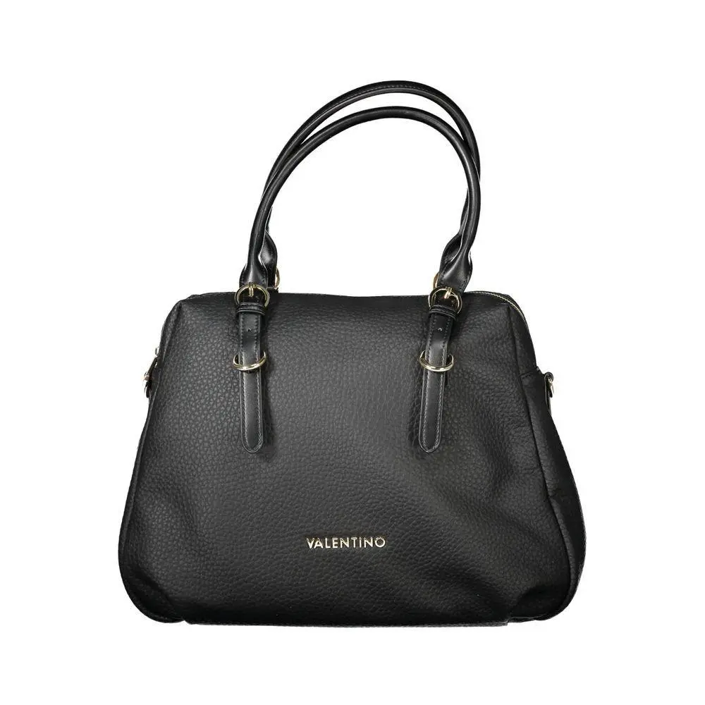 Mario Valentino Black Polyurethane Womens Bag