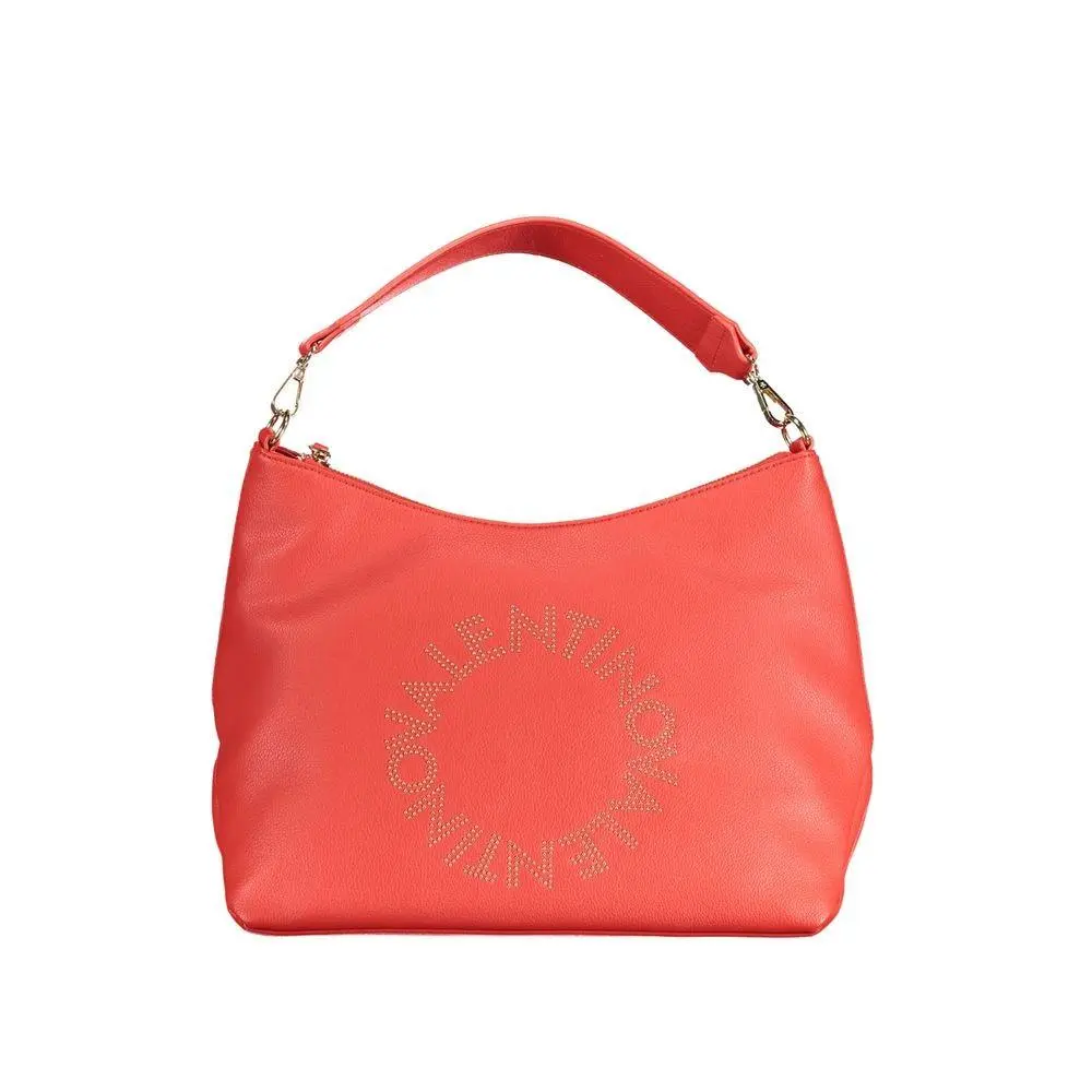 Mario Valentino Rosso Polyurethane Women`s Bag - VA-24291