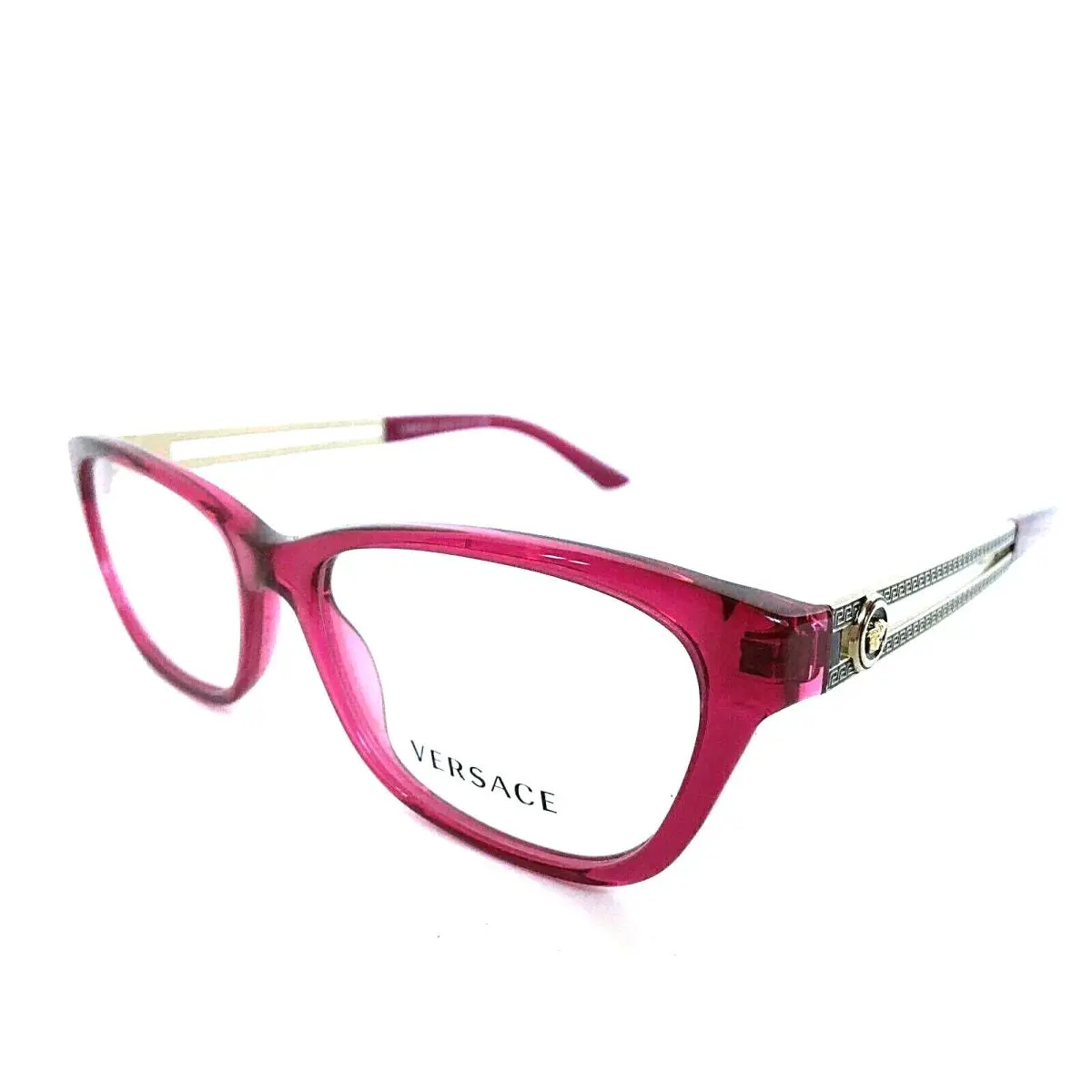 Versace Women`s Eyeglasses Italy Cat Eye Mod. 23 29 75 Violet 54mm