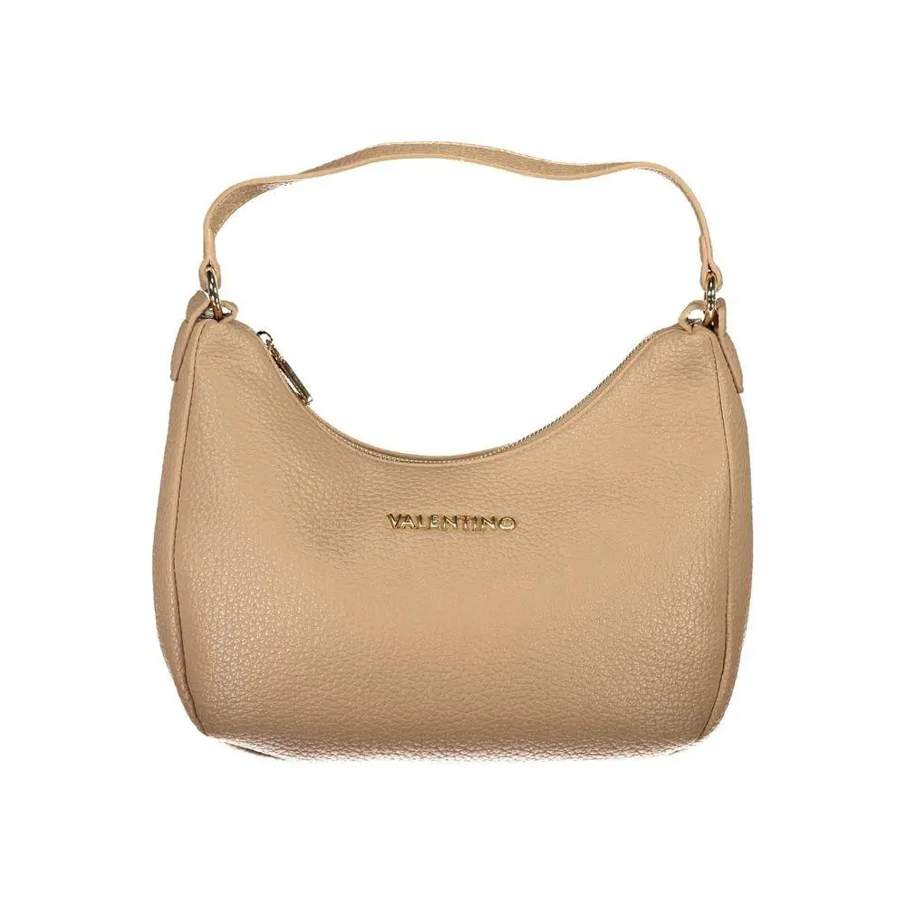 Mario Valentino Beige Polyurethane Women`s Bag - VA-36118