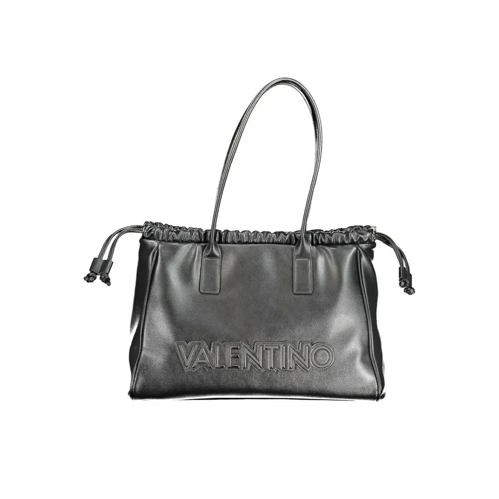 Mario Valentino Nero Polyurethane Women`s Bag - VA-31039