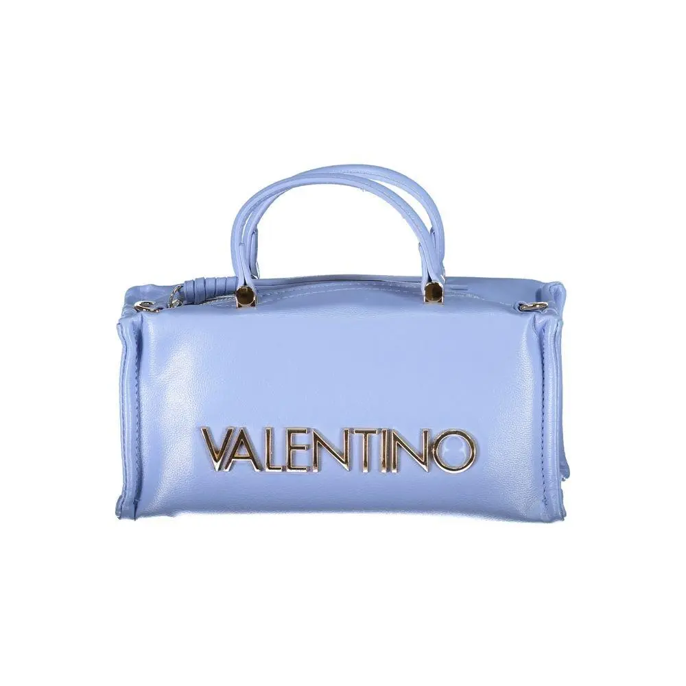 Mario Valentino Azzurro Polyurethane Women`s Bag - VA-34687
