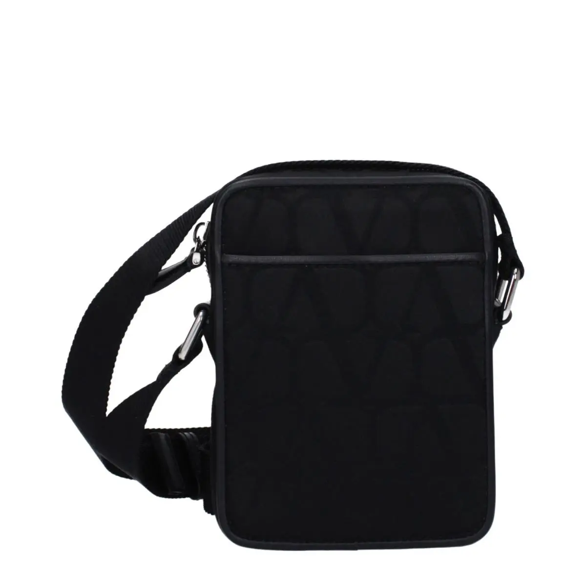 Valentino Garavani Black Fabric Crossbody Bag