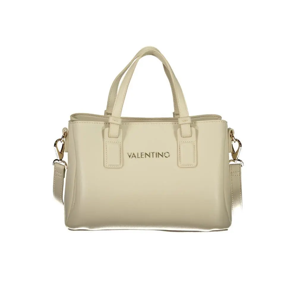 Mario Valentino Beige Poliuretano Women`s Bag - VA-44534