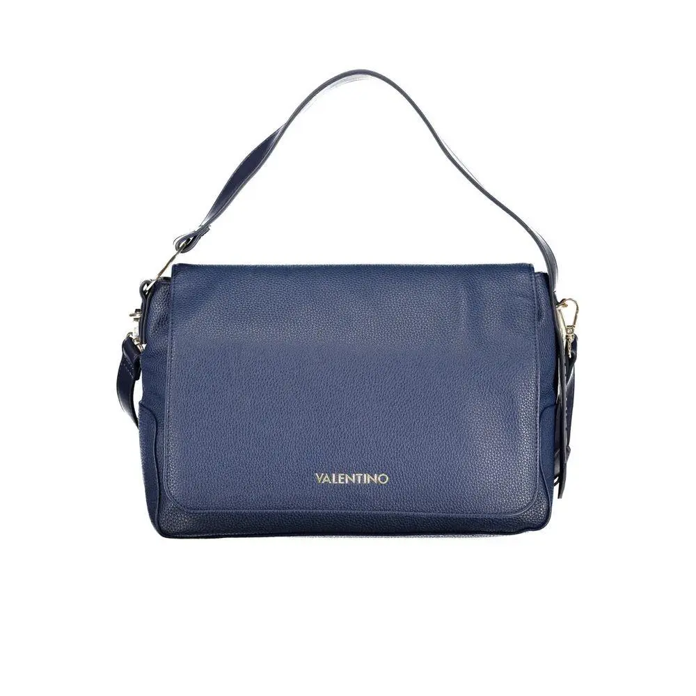 Mario Valentino Blue Polyurethane Women`s Bag - VA-42482