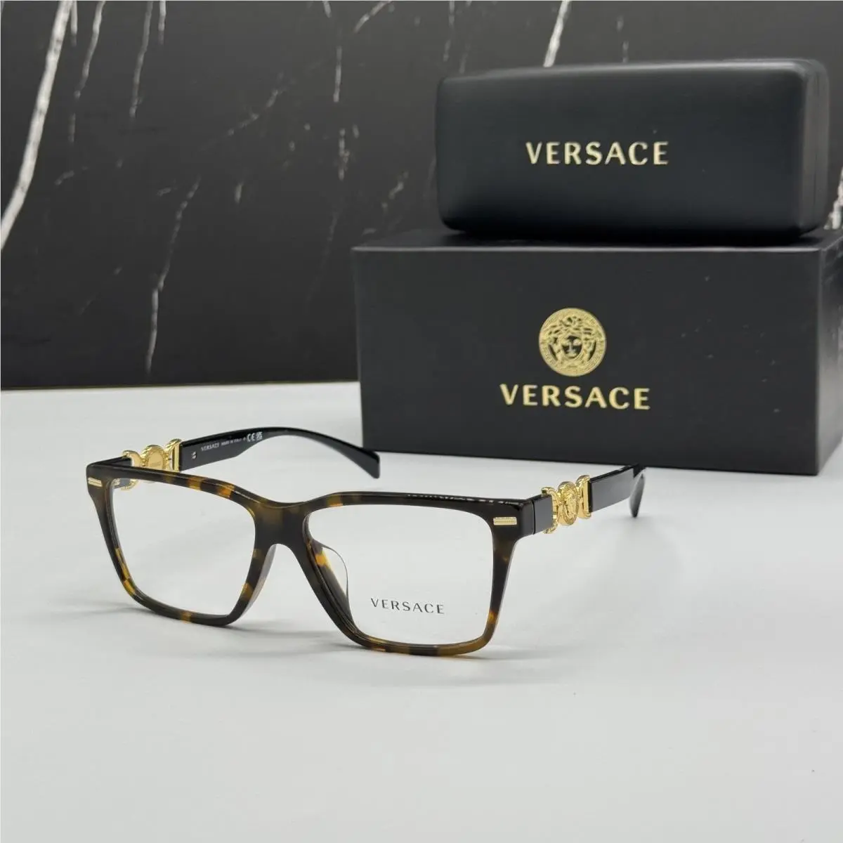 Versace VE3335F 5404 Havana Brown Women Eyeglasses