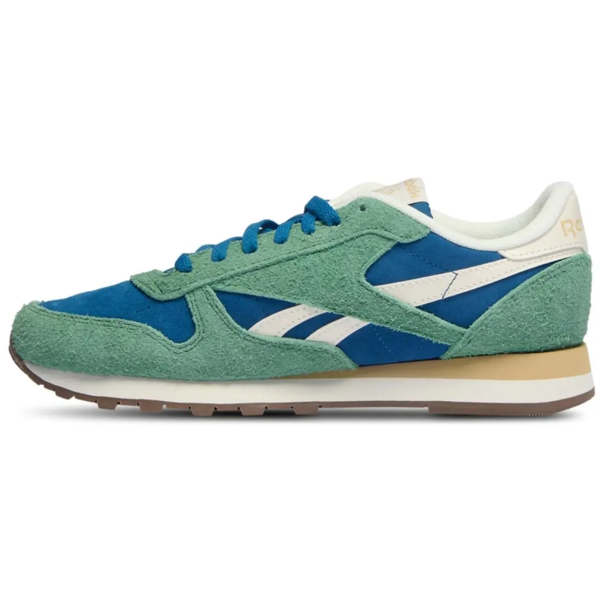 Reebok shoes - Reebok Classic Leather - Classic Leather - Green, Manufacturer: Soft Grey/Still Grey/Chalk 18