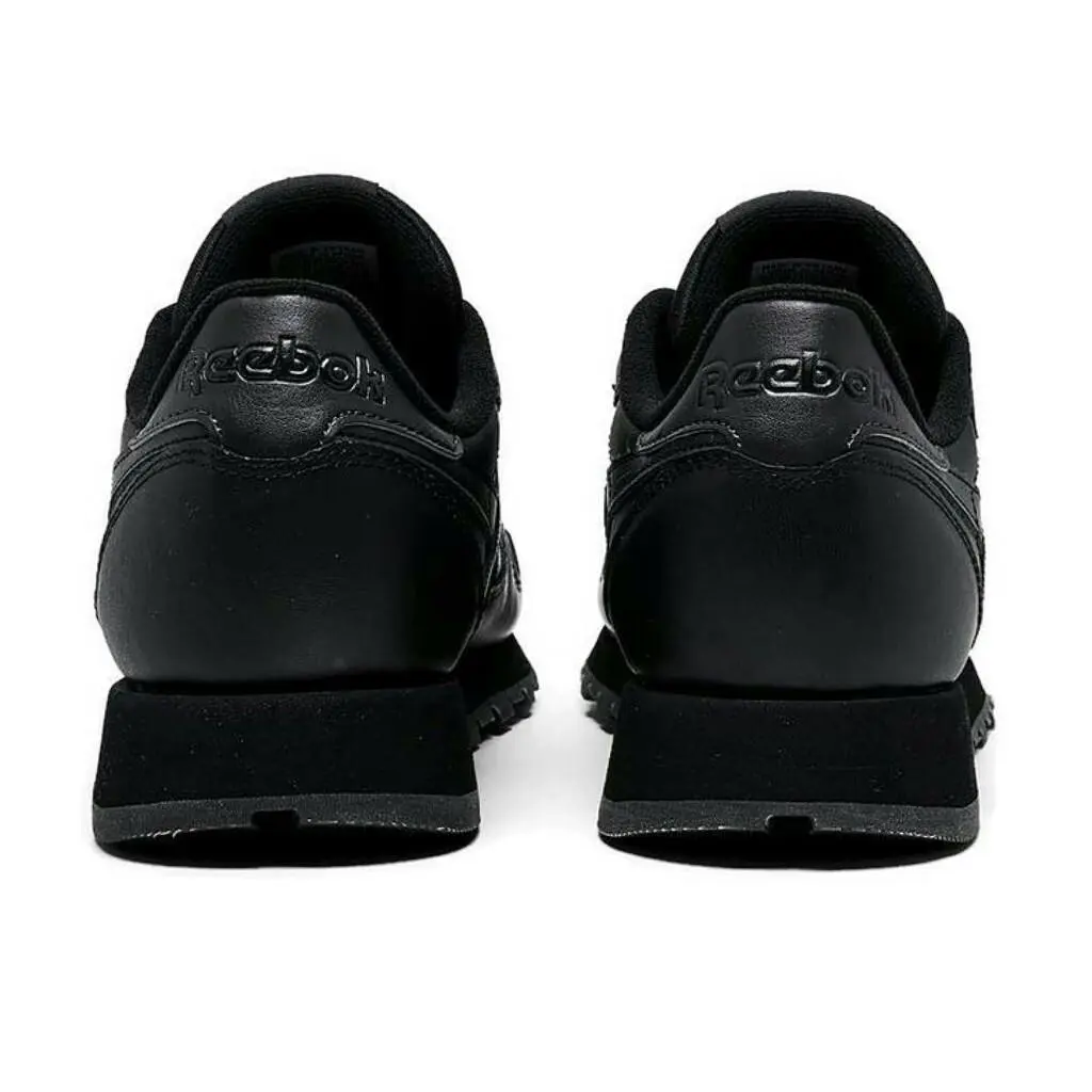 Reebok shoes - Reebok Classic Leather - Classic Leather - Black, Manufacturer: Black/Black/Grey 22