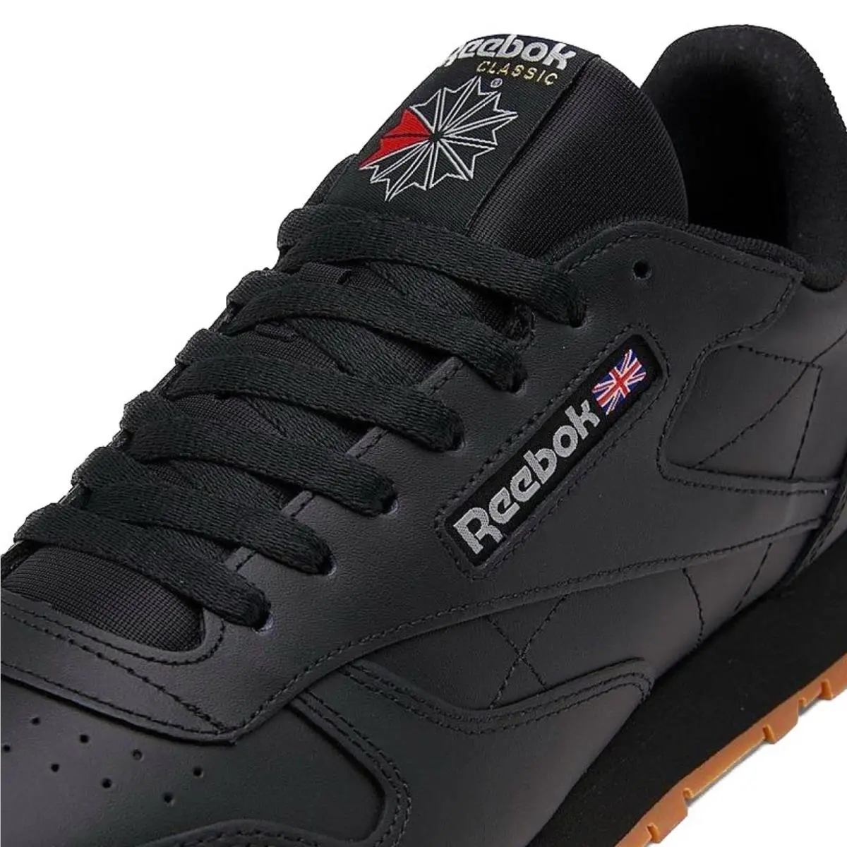 Reebok shoes - Reebok Classic Leather - Classic Leather - Black, Manufacturer: Core Black/Pure Grey 4