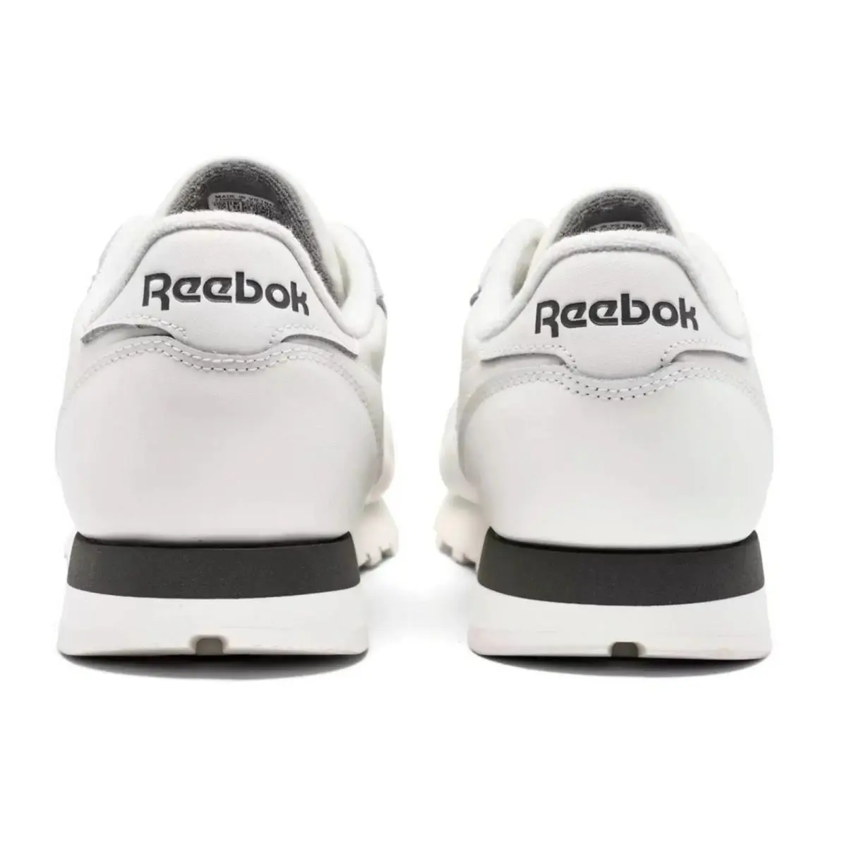 Reebok shoes - Reebok Classic Leather - Classic Leather - White, Manufacturer: Chalk/Chalk/Grey 12