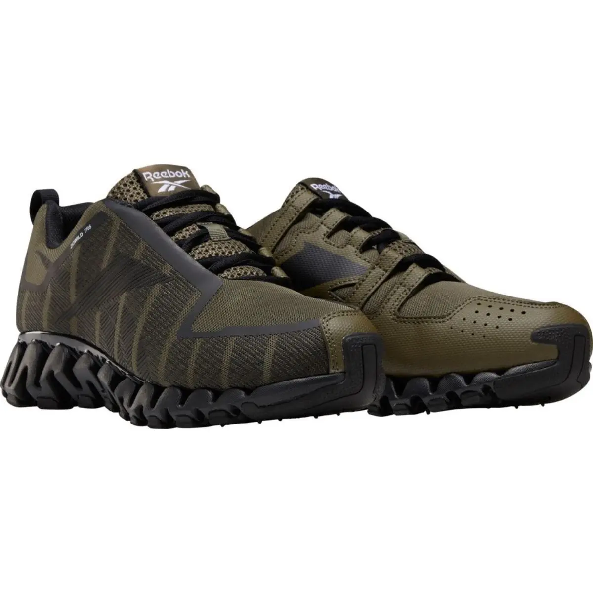 Reebok shoes - Reebok ZigWild - ZigWild - Green, Manufacturer: Green/Black/White 21