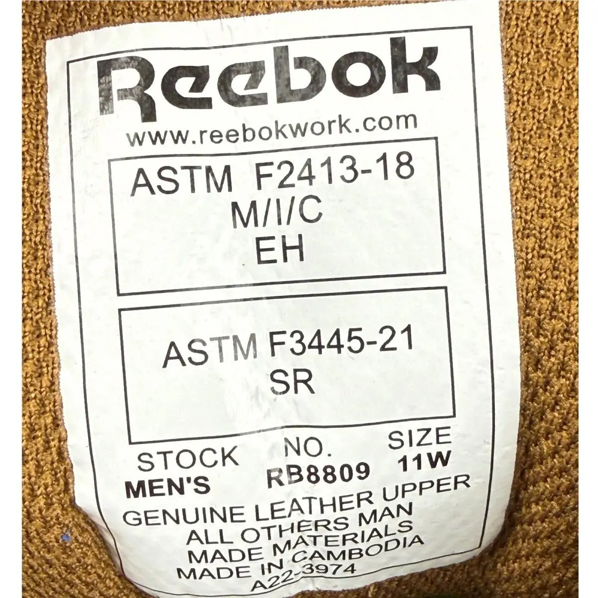 Reebok shoes - RB8809 - RB8809 - Brown 5