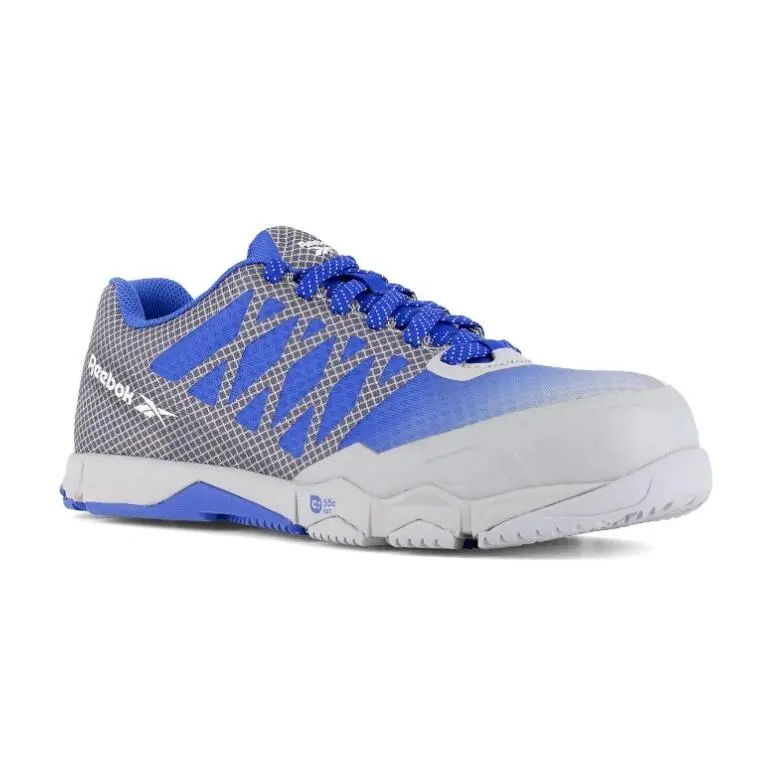 Reebok Sneakers Speed TR Athletic Work Shoes Blue Alip Resistant Size 8.5 W