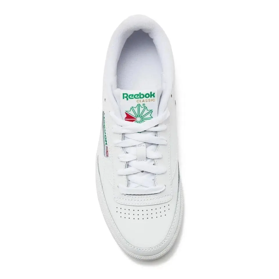 Reebok shoes - Reebok Club C 85 - Club - White/Green/Gum (UPC: 810906037204) 2