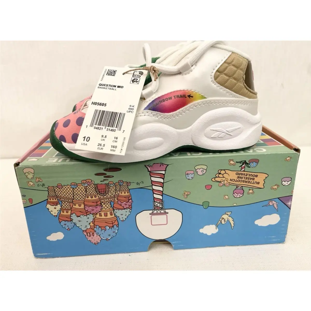 Reebok shoes - Candy Land Question - Candy Land Question - Multicolor 9