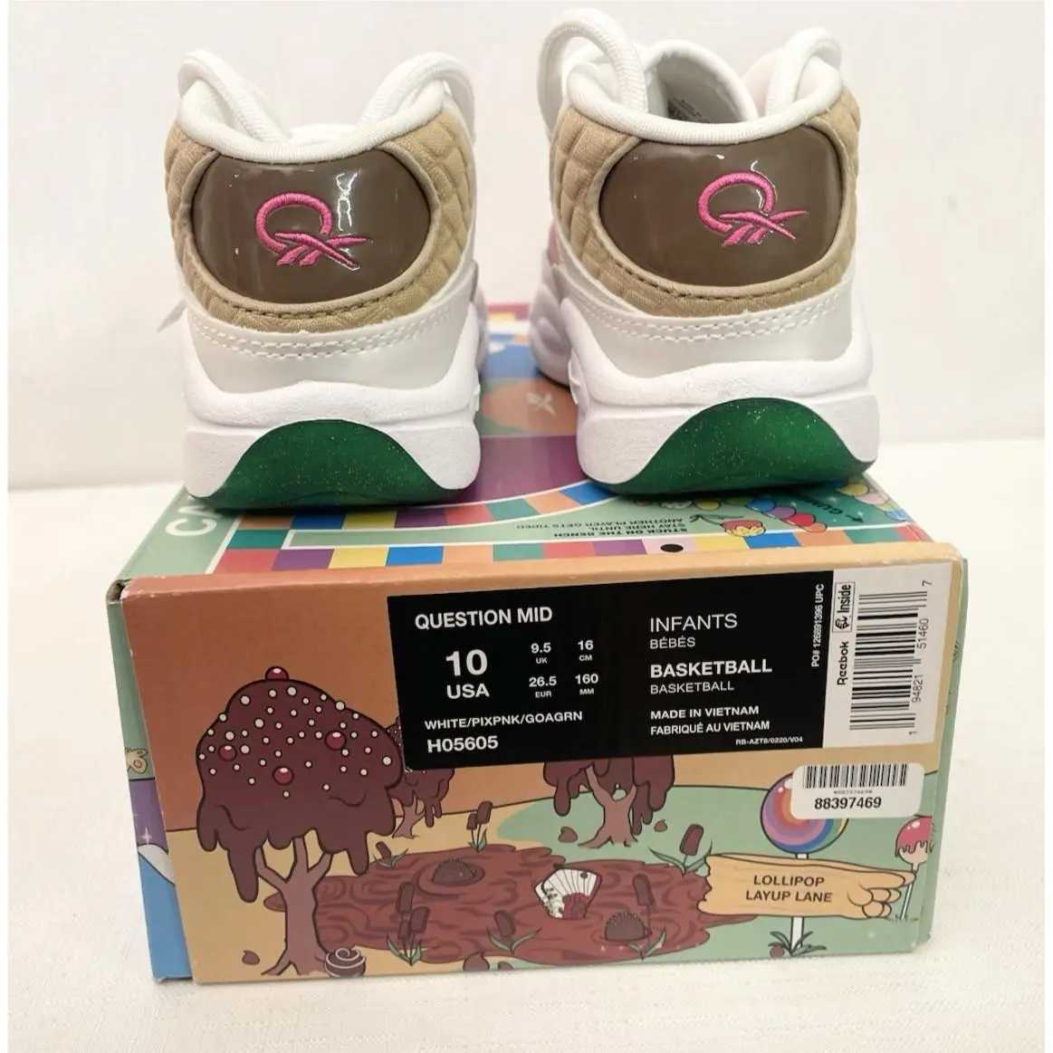 Reebok shoes - Candy Land Question - Candy Land Question - Multicolor 10