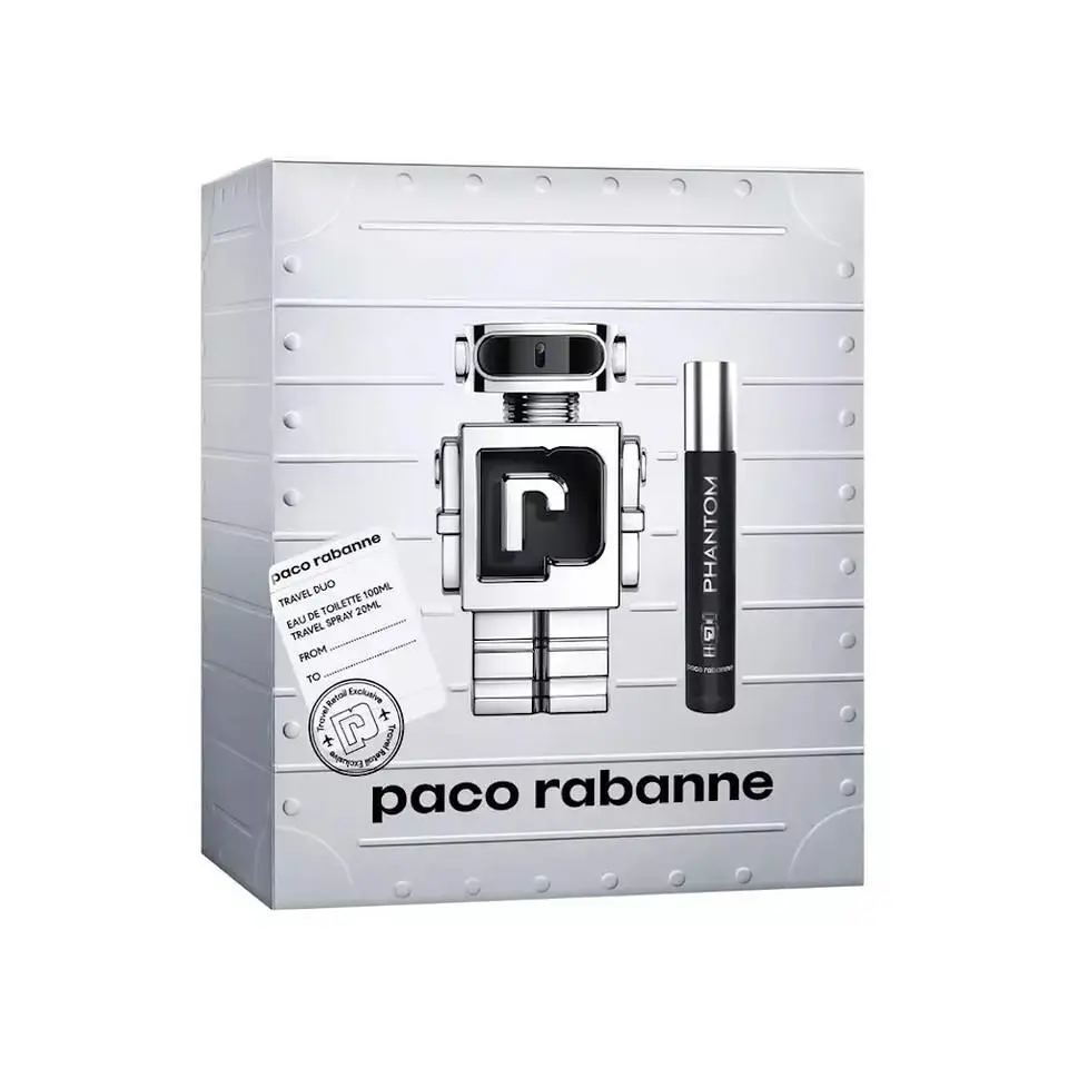 Paco Rabanne Phantom Edt 2 PC Travel Duo For Men