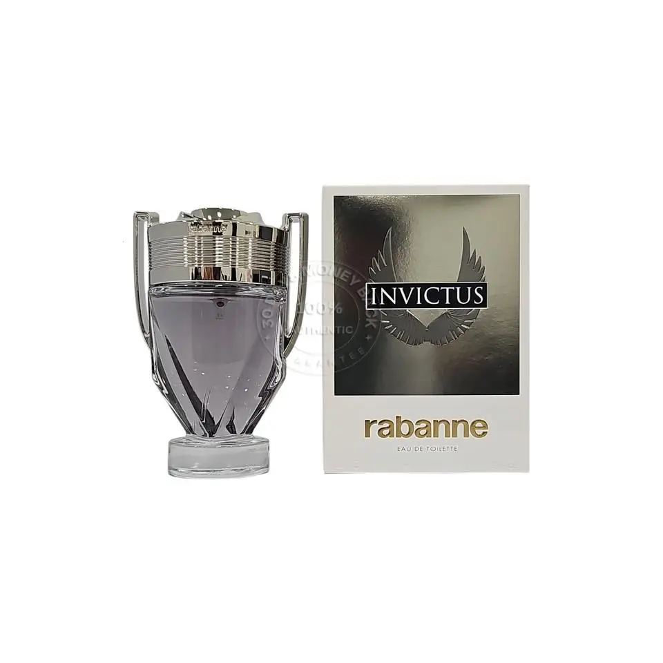 Invictus Edt 3.4 oz Spray For Men – Packaging by Paco Rabanne