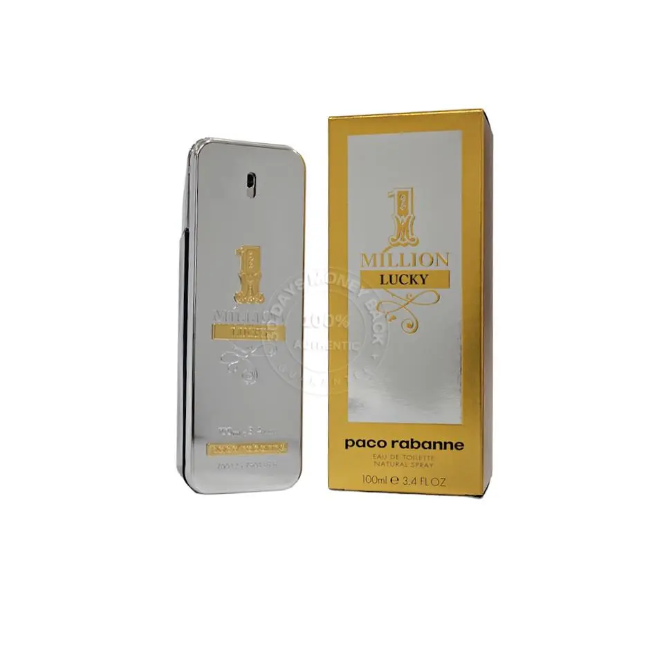 Paco Rabanne 1 One Million Lucky 3.4 oz / 100 ml Eau De Toilette Men Spray