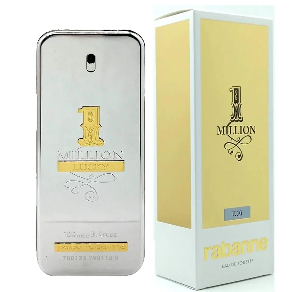 Paco Rabanne 1 One Million Lucky 3.4 oz / 100 ml Eau De Toilette Men Spray