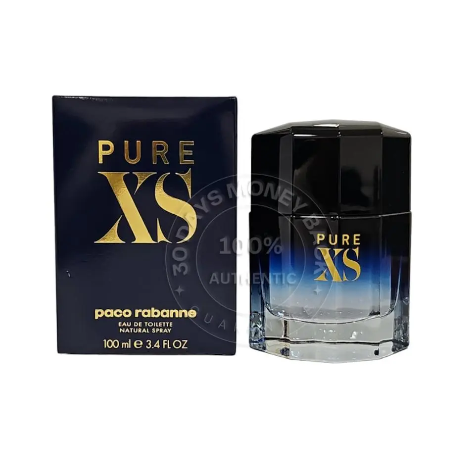 Pure XS By  3.4 oz / 100 ml Eau De Toilette Men Spray by Paco Rabanne