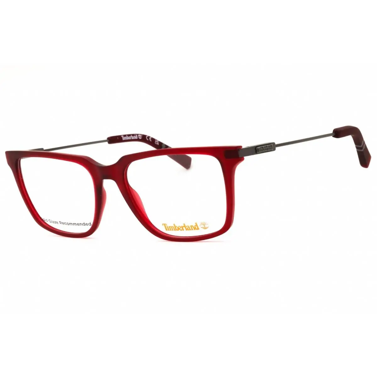 Timberland TB50016 067 Matte Red 55mm Eyeglasses