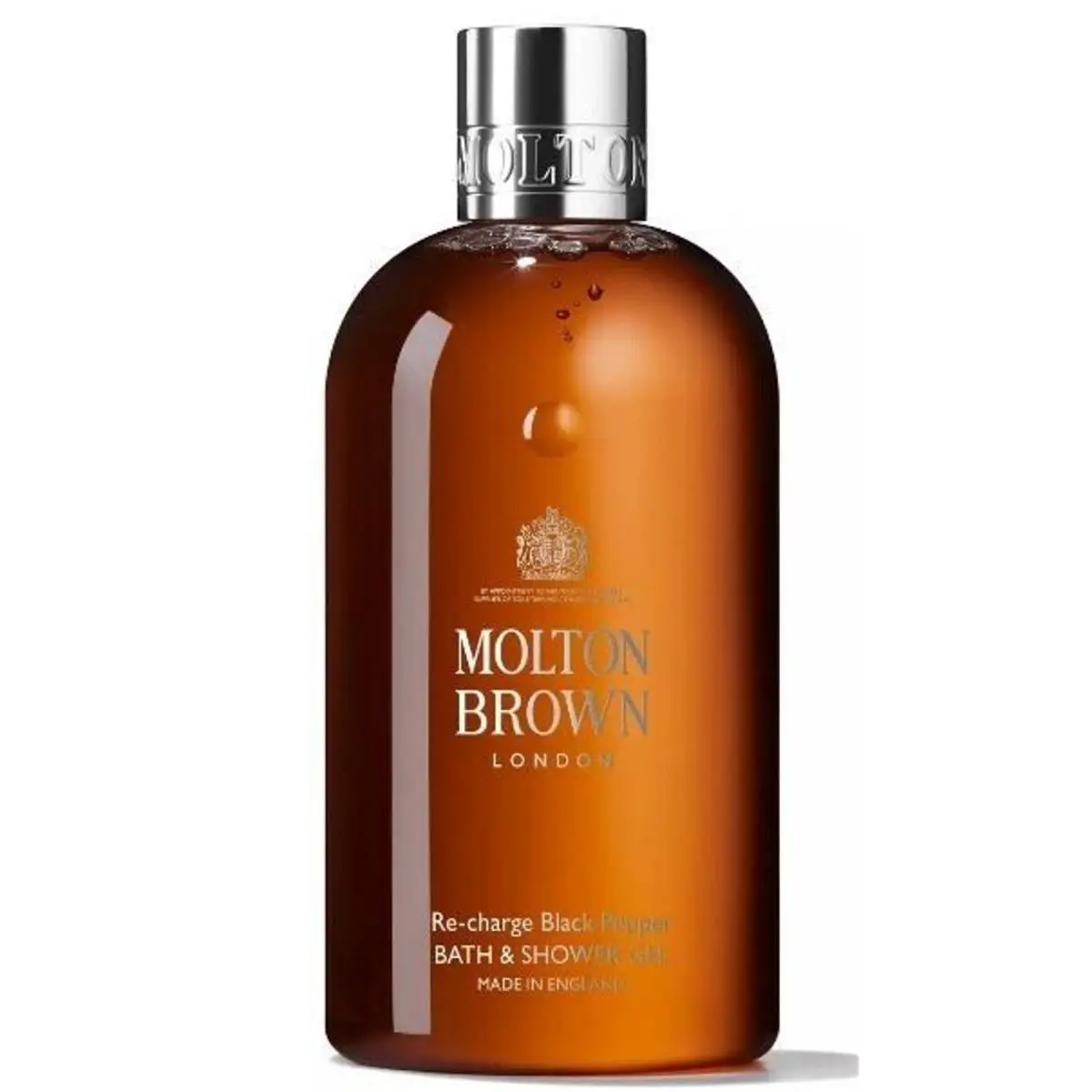 Re-charge Black Pepper Men Bath Shower Gel 10oz 300ml by Molton Brown
