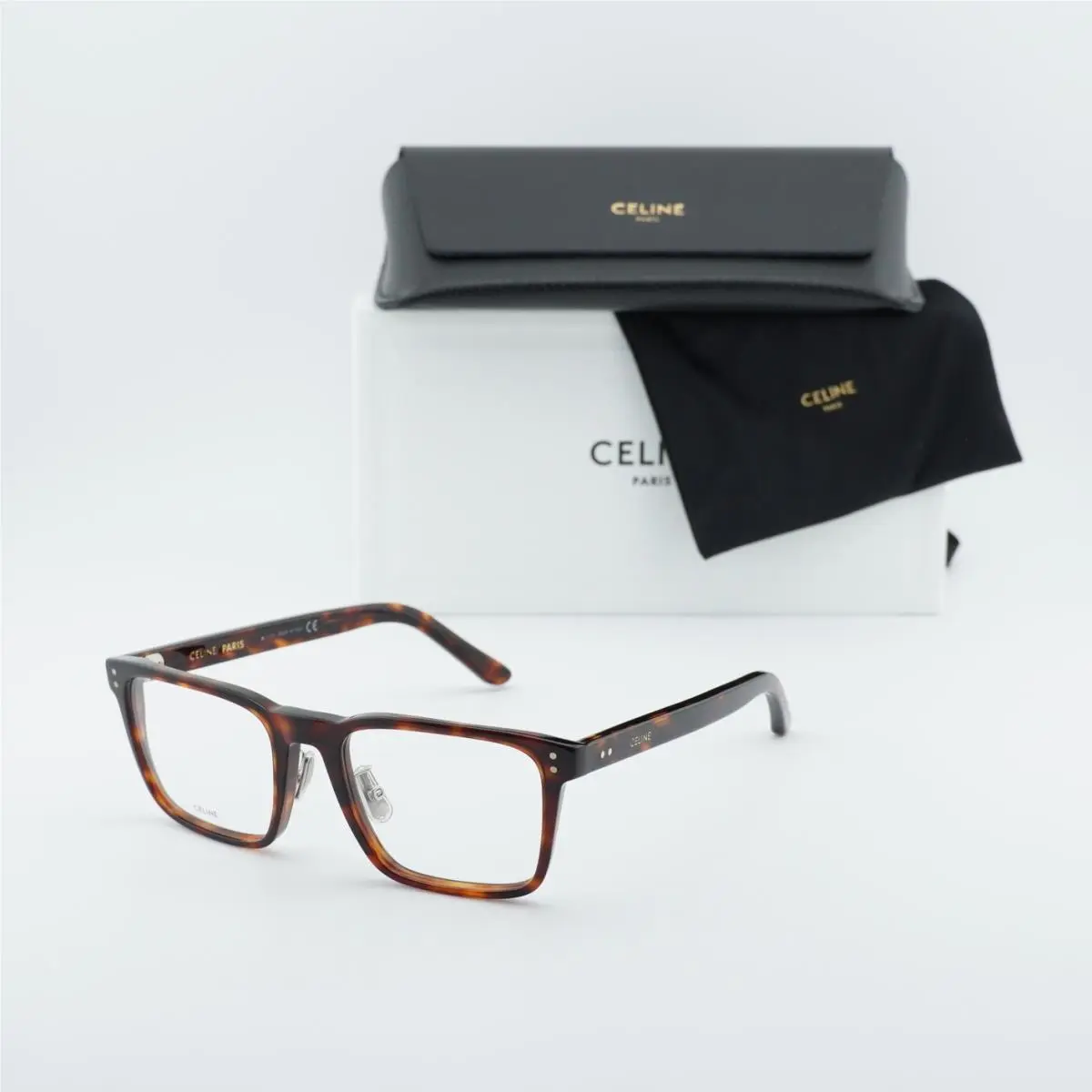CL50030J 054 Havana 54mm Eyeglasses by Celine