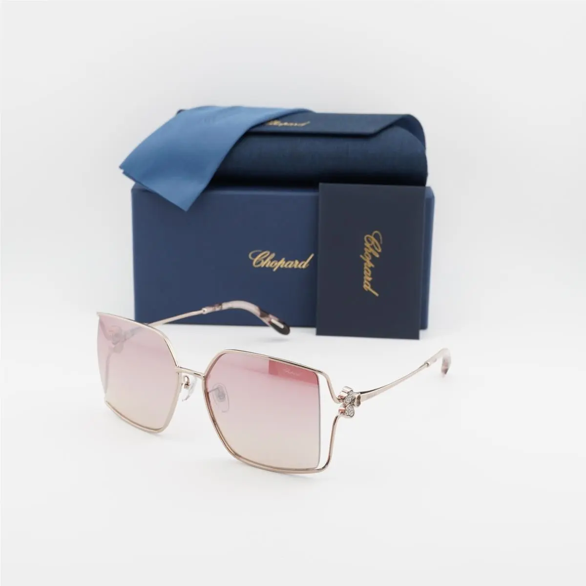 Chopard SCHG68S A32X Rose Gold/red Gradient with Silver Mirror 62-17-135