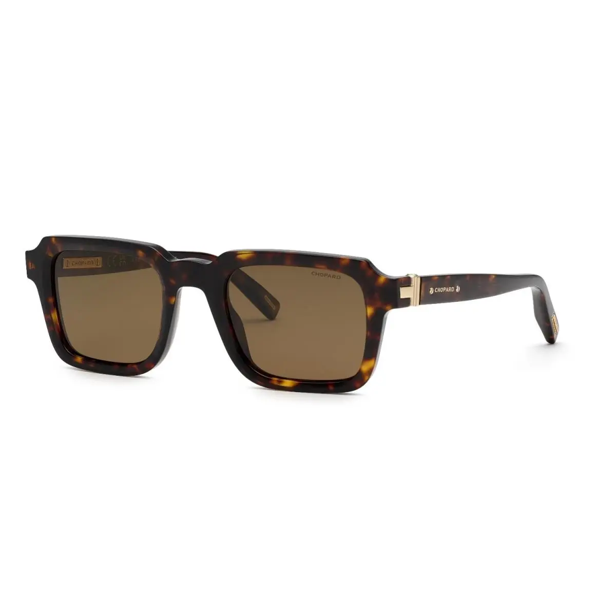 SCH376 909P Avana Gialla Lucida 52/23/145 Men`s Sunglasses by Chopard