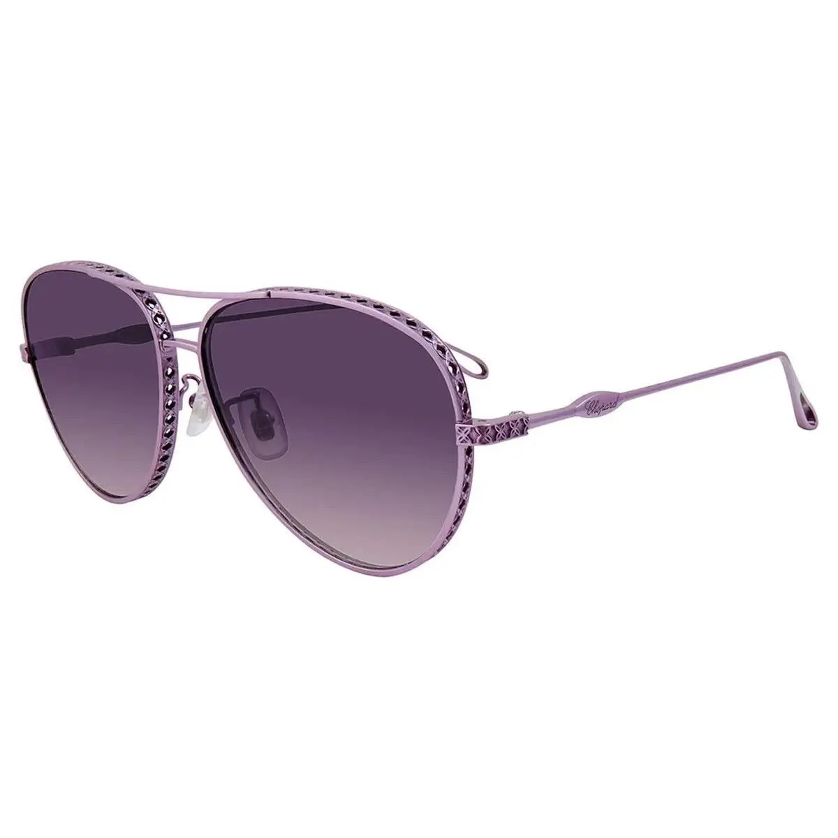 Chopard SCHC86M 4GAX Women Sunglasses Purple / Purple Gradient Aviator