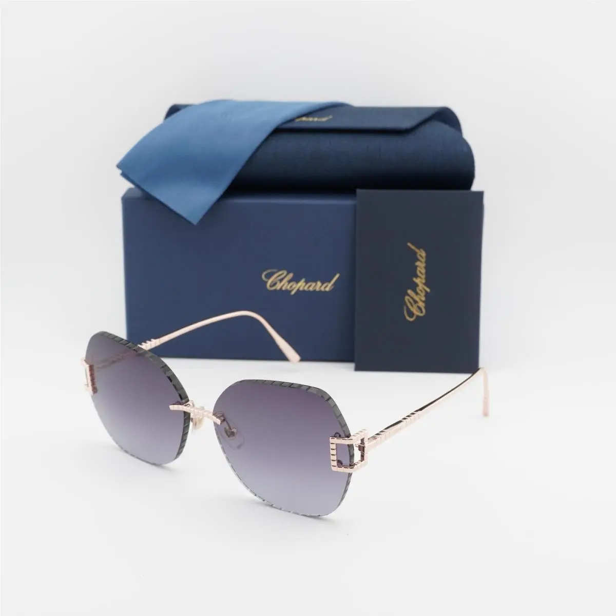 Chopard SCHG31M 08FC Gold/smoke Gradient 64-16-135 Sunglasses