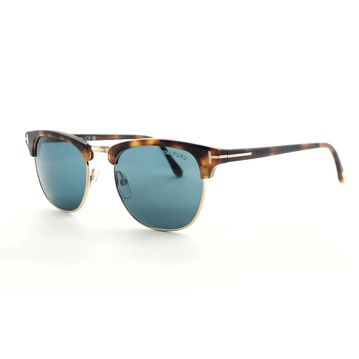 Tom Ford TF 0248 Henry Sunglasses 52V Havana / Blue Lenses 53