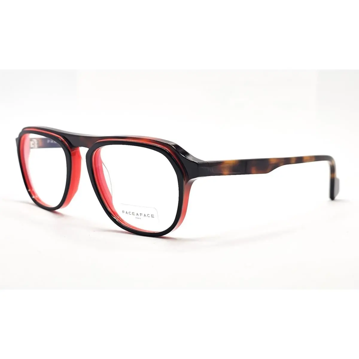 Tom Ford Face A Face Cloud 1 Eyeglasses 1729 Havana / Red 53