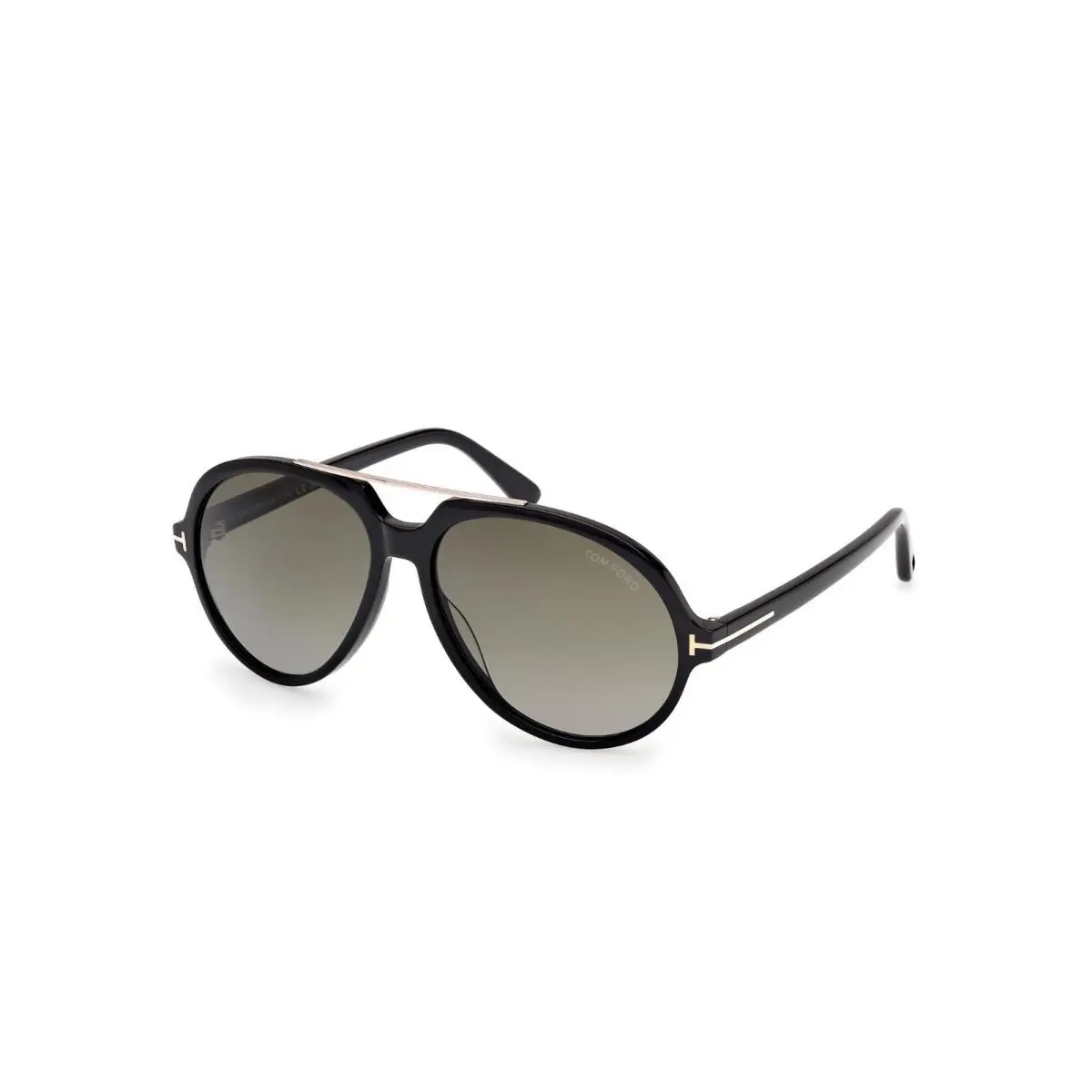 FT1210 01B Black/smoke Gradient Sunglasses 59-14-140 by Tom Ford
