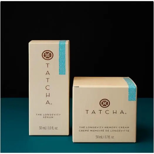 Bundle Longevity Serum and Memory Cream by Tatcha